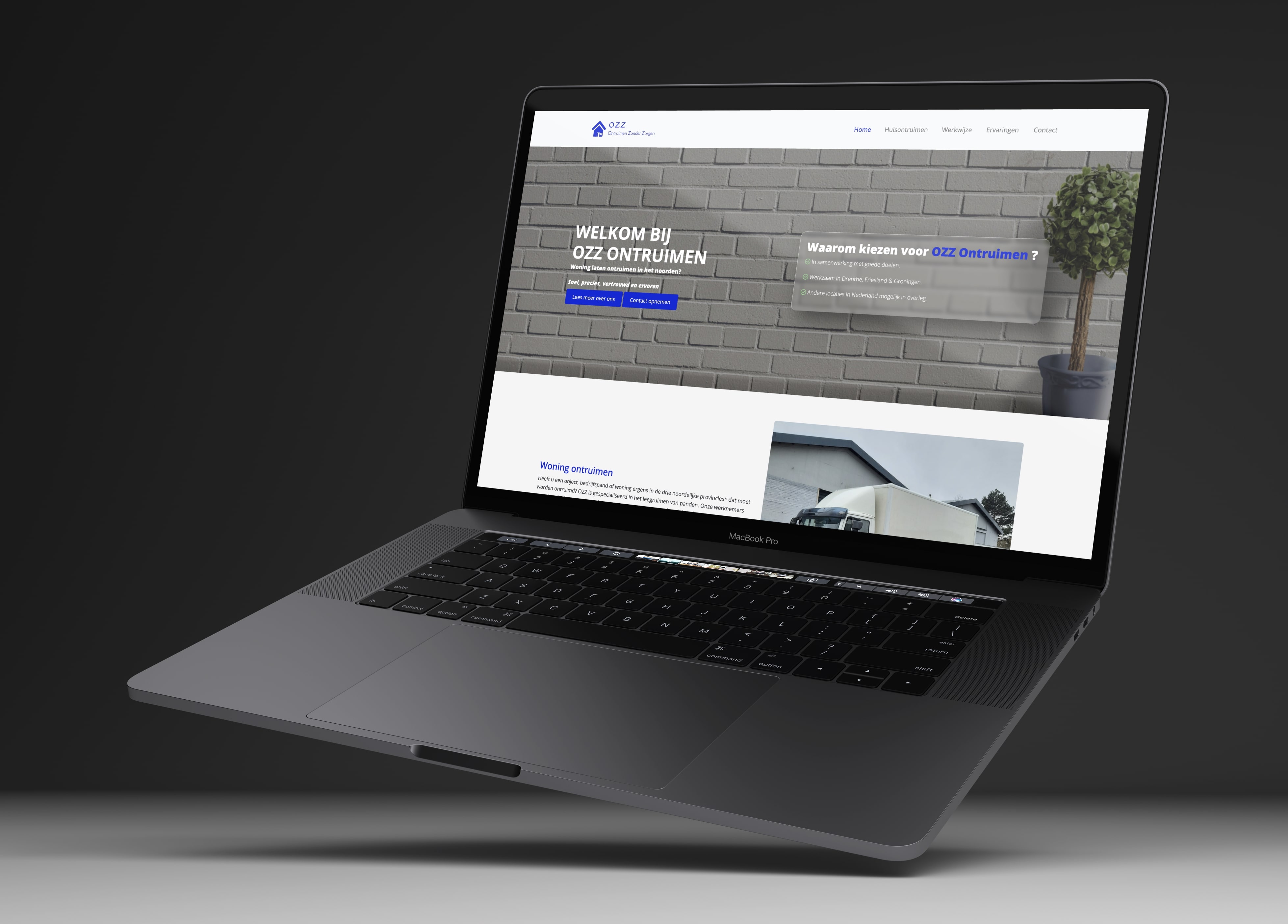 Screenshot of OZZ Ontruimen